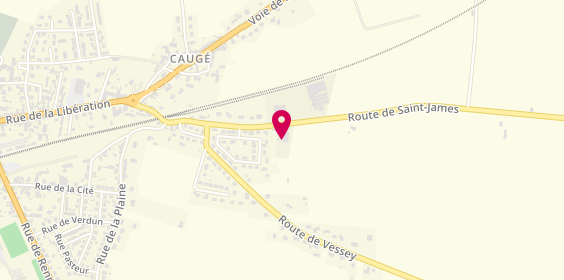Plan de Julien Chauvin & Fils, 14 Route de Saint-James Boucey, 50170 Pontorson