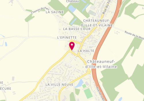 Plan de DG Maçonnerie, 15 Rue le Petit Village, 35430 Châteauneuf-d'Ille-et-Vilaine