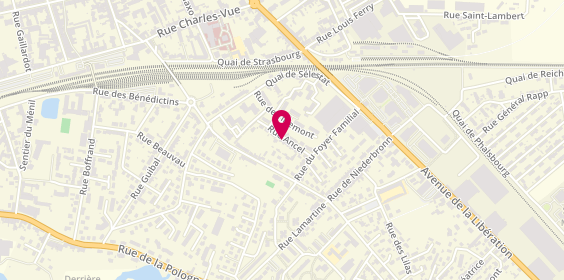 Plan de Dupont bâtiment, 27 Bis Rue Ancel, 54300 Lunéville
