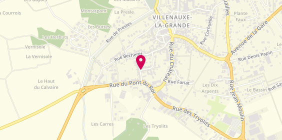 Plan de Oudard Frédéric, 13 Rue Bonshommes, 10370 Villenauxe-la-Grande