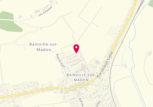 Plan de GUNAY Ismaïl, 37 Rue Aulnes, 54550 Bainville-sur-Madon