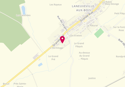 Plan de Voinot Maçonnerie, 8 Rue Grande, 54370 Laneuveville-aux-Bois
