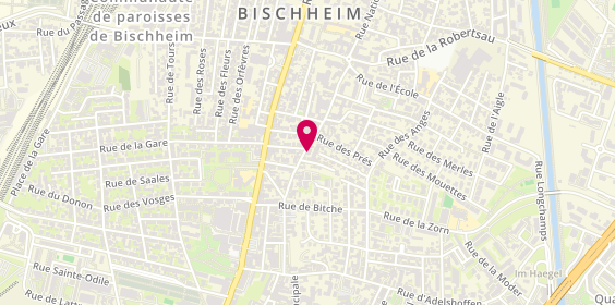 Plan de Mg Construction, 1 Rue des Officiers, 67800 Bischheim