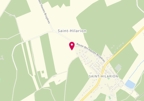 Plan de Bruno Dehu Bâtiment, 21 Route de Rambouillet, 78125 Saint-Hilarion