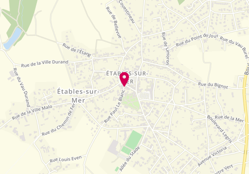Plan de MALLARGE Claude, 1 Rue Paul Leblanc, 22680 Binic-Étables-sur-Mer