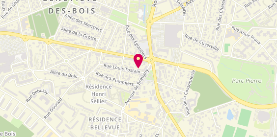 Plan de Dnf Bâti, 8 Rue Louis Tostain, 91700 Sainte-Geneviève-des-Bois