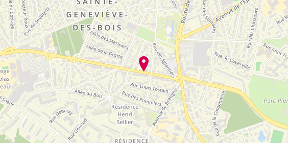 Plan de E.G Habitat, 12 Avenue du Regiment Normandie Niemen, 91700 Sainte-Geneviève-des-Bois