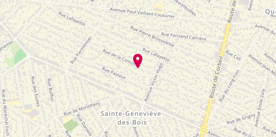 Plan de C.F.B, 124 Rue de la Concorde, 91700 Sainte-Geneviève-des-Bois