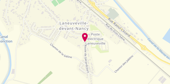 Plan de Bmk, 14 Rue de Gerardcourt, 54410 Laneuveville-devant-Nancy