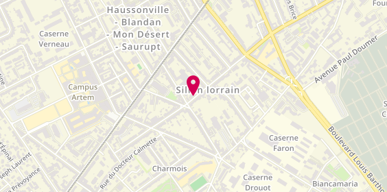 Plan de Entreprise Morano F, 120 Rue Mar Oudinot, 54000 Nancy