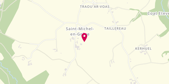 Plan de PROVOST Sébastien, 19 Route d'Arvor, 22300 Saint-Michel-en-Grève