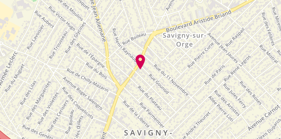 Plan de Ma Fi, 29 Rue Gounod, 91600 Savigny-sur-Orge