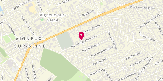 Plan de M. Stinca Ghenadie, 18 Rue Alfred Gros, 91270 Vigneux-sur-Seine