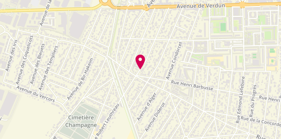 Plan de Gns Entreprise, 73 Avenue Maryse Bastié, 91200 Athis-Mons