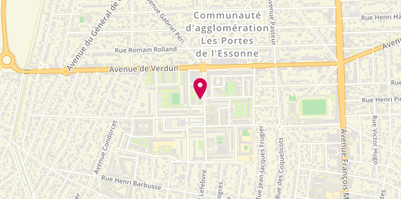 Plan de DSPavage, 12 Rue des Froides Bouillies, 91200 Athis-Mons