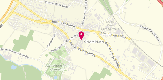 Plan de Batim91, 25 Rue de la Division Leclerc, 91160 Champlan