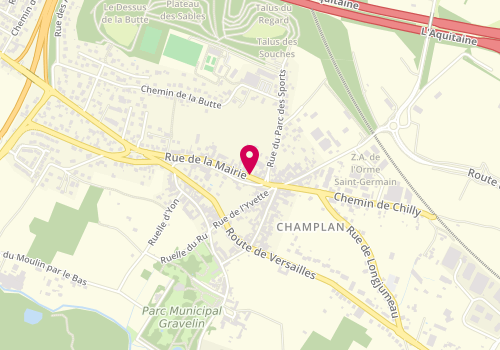 Plan de Pertuisot, 8 Rue Mairie, 91160 Champlan