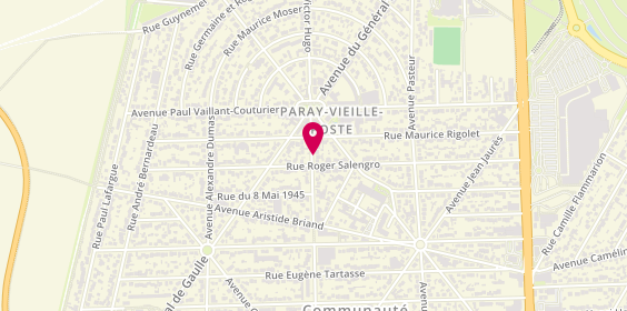 Plan de Simao Batiment, 68 Avenue Victor Hugo, 91550 Paray-Vieille-Poste