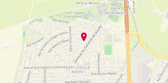 Plan de E Lanchas, 101 Rue Maurice Moser, 91550 Paray-Vieille-Poste
