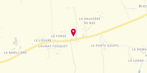 Plan de Letourneur & Associes, La Croix Fleury, 50370 Vernix