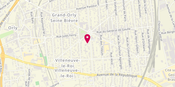 Plan de Crc Bat, 37 Ter avenue du Maréchal Joffre, 94290 Villeneuve-le-Roi