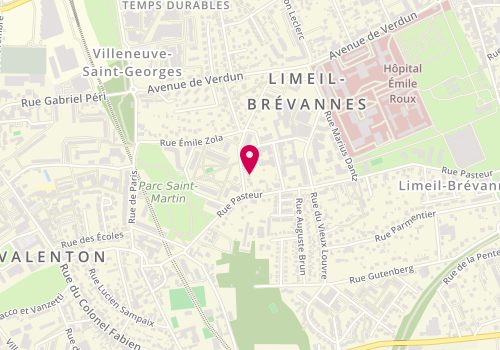 Plan de Thomas Fcl, 11 Rue d'Aquitaine, 94450 Limeil-Brévannes