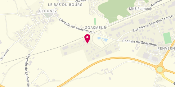 Plan de Herry Construction, Zone Artisanale de Goasmeur Chemin du Grand Pré, 22500 Paimpol