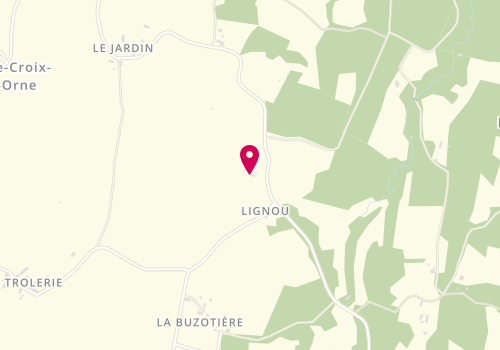 Plan de TAVARES Joaquim, Sainte Croix Sur Orne Lieu-Dit Lignou, 61210 Putanges-le-Lac
