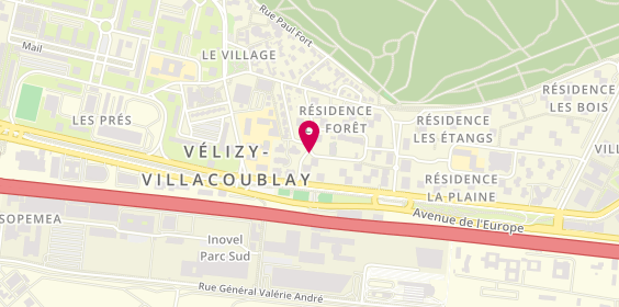 Plan de Babs, 6 Rue Henri Rabourdin, 78140 Vélizy-Villacoublay