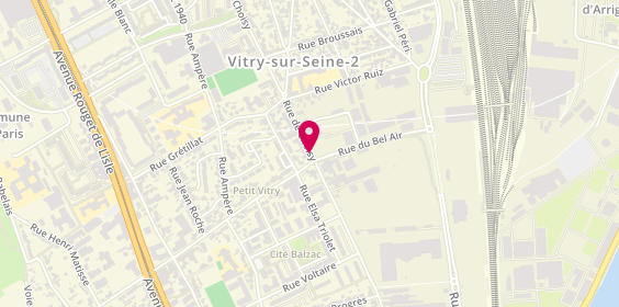 Plan de Mesquita, 5 Rue de Choisy, 94400 Vitry-sur-Seine