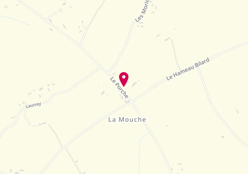 Plan de CARNET Christophe, 6 Village Launay, 50320 La Mouche