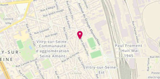 Plan de Jolo, 105 Rue Gabriel Péri, 94400 Vitry-sur-Seine