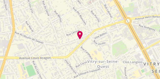Plan de Batirama, 8 Rue Camelinat, 94400 Vitry-sur-Seine