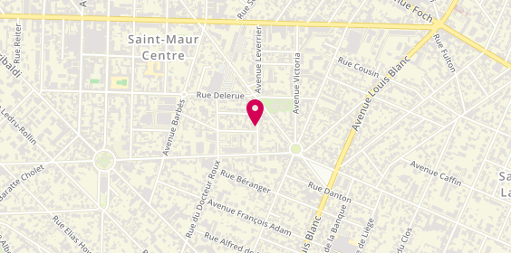 Plan de Azevedo-Frutuoso, 42 Avenue Leverrier, 94100 Saint-Maur-des-Fossés