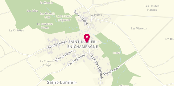 Plan de Entreprise Arnaud Pano, 1 Rue Cugnots, 51300 Saint-Lumier-en-Champagne