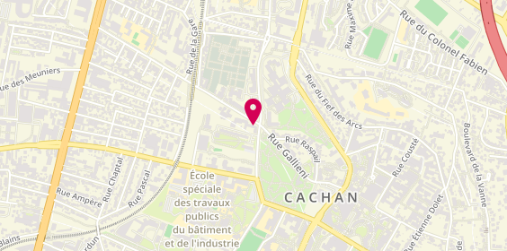 Plan de Rodrigues Henriqué, 1 Avenue Carnot, 94230 Cachan