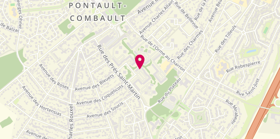 Plan de EURL I.F.M, 49 Rue Prés Saint Martin, 77340 Pontault-Combault