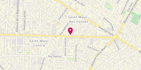 Plan de G.S.M.C, 24 Rue Garnier Pagès, 94100 Saint-Maur-des-Fossés