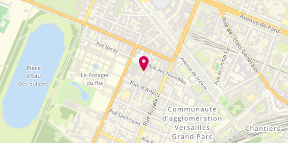 Plan de Bonnin Platrerie Maconnerie, 13 Rue Saint Honore, 78000 Versailles