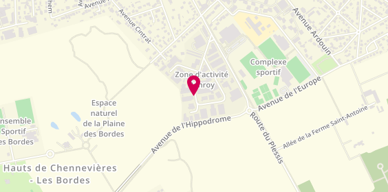 Plan de Cnrb, 20 Avenue Clément Ader, 94420 Le Plessis-Trévise