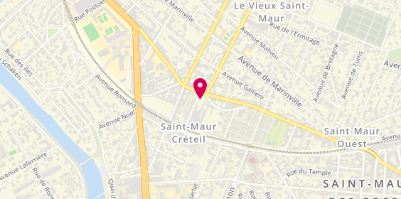 Plan de Toits Pour Toujours Charpentier Couvreur, 30 Rue de la Varenne, 94100 Saint-Maur-des-Fossés