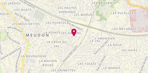 Plan de Xavier Pickel, 44 Rue de Paris, 92190 Meudon