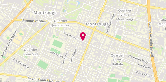 Plan de K-Renov, 34 Rue Perier, 92120 Montrouge