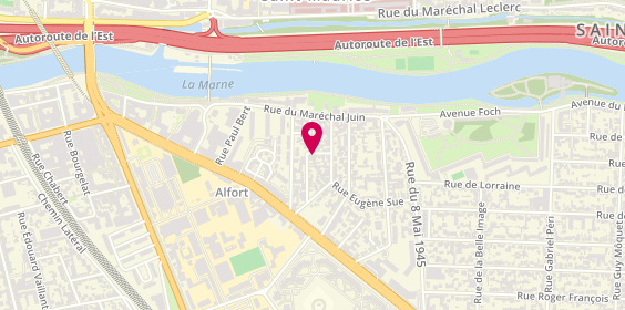 Plan de Roches, 5 Rue Henri Regnault, 94700 Maisons-Alfort