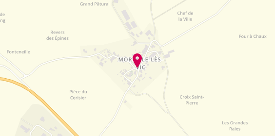 Plan de Claudel Cailloux Constructions, Zone d'Aménagement Concerté Morville Les Vic, 57170 Morville-lès-Vic