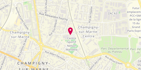 Plan de Societe Nouvelle des Entreprises Francisco, 10 Rue de la Mezy, 94500 Champigny-sur-Marne