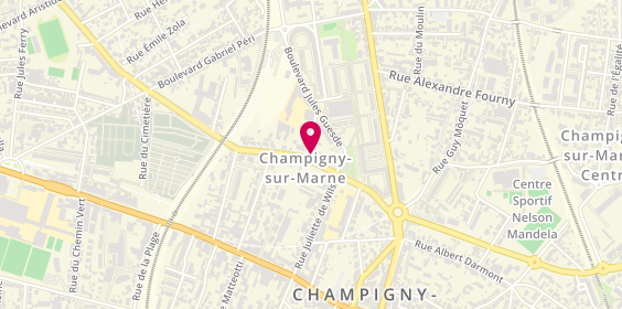 Plan de S.A.S Pinheiro, Boulevard de Stalingrad, 94500 Champigny-sur-Marne