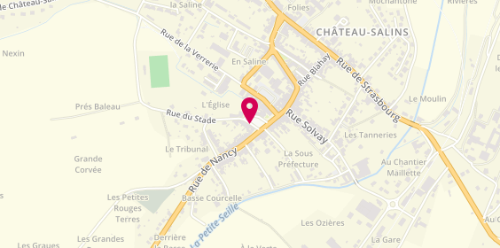 Plan de Bcr9, 22 Place République, 57170 Château-Salins
