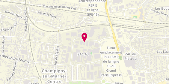 Plan de Ecm Lanni, 26 Rue Benoît Frachon, 94500 Champigny-sur-Marne