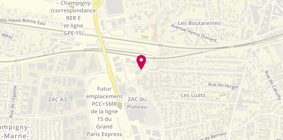 Plan de MLR Services, 1 Rue de la Fraternité, 94350 Villiers-sur-Marne